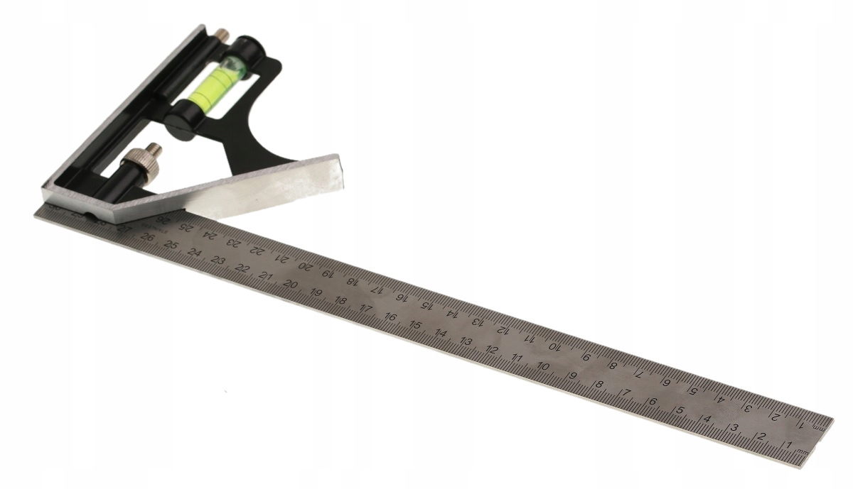

Kątownik Stolarski Z Poziomicą Libelką 30 300 MM