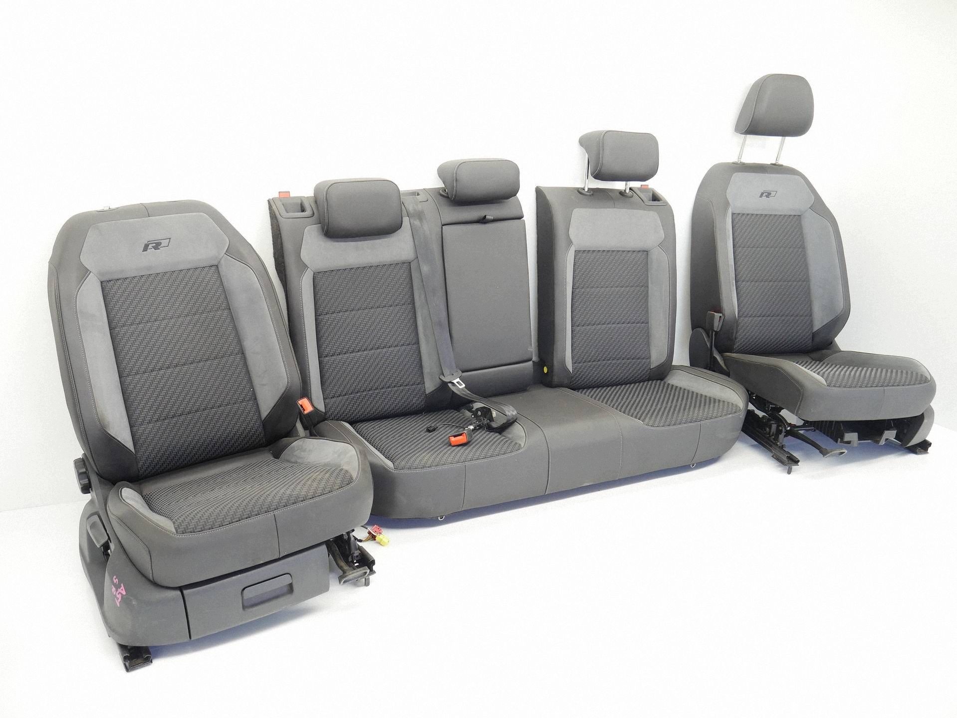 sitze mitte sitz R-LINE KOMPLET VW T-ROC leder LIFT