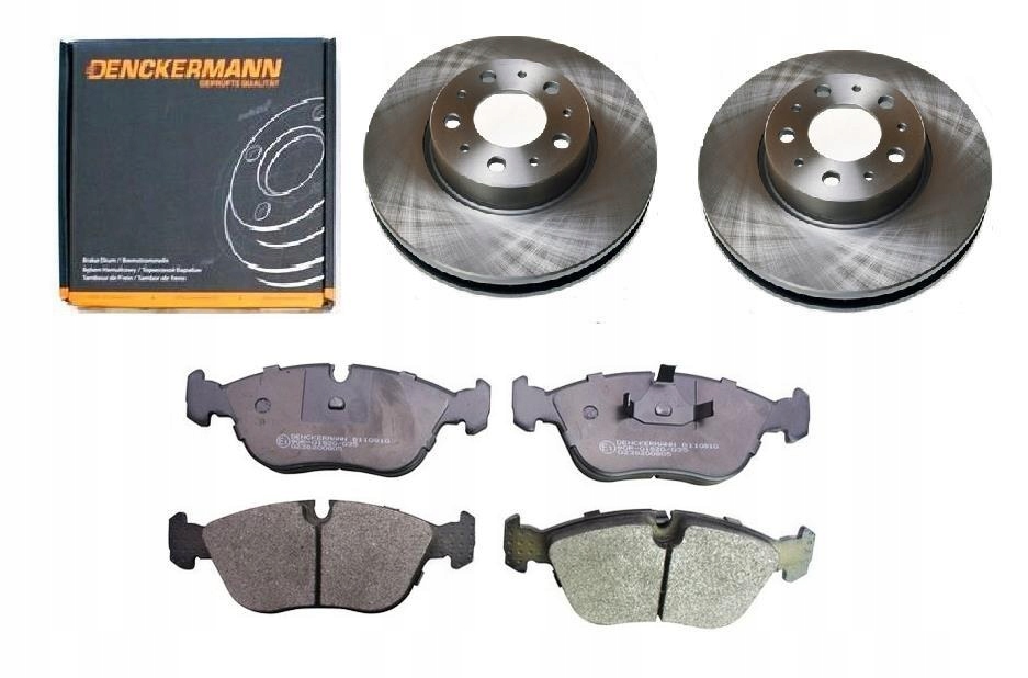 Kotouče Kostky Volvo V70 S70 850 Přední Sada 280 MM