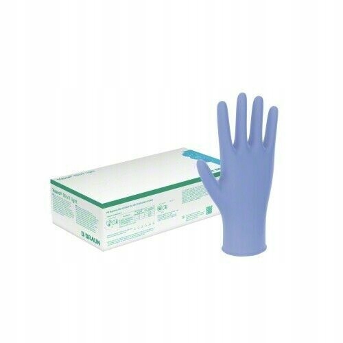 

Rękawice Braun Vasco Nitryl Soft Blue 200szt.