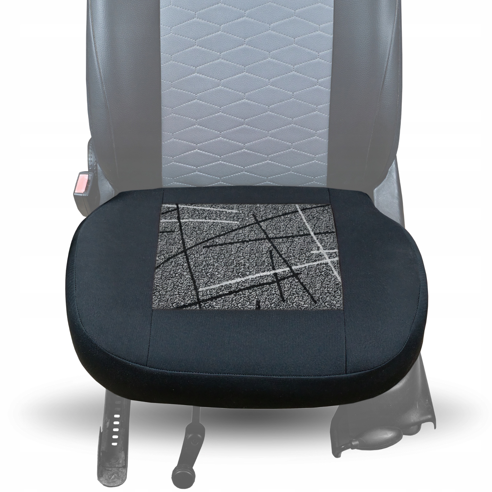 Pokrowiec Na Samo Siedzisko Fotela Samochodowego uniwersalne Ochronne Welur