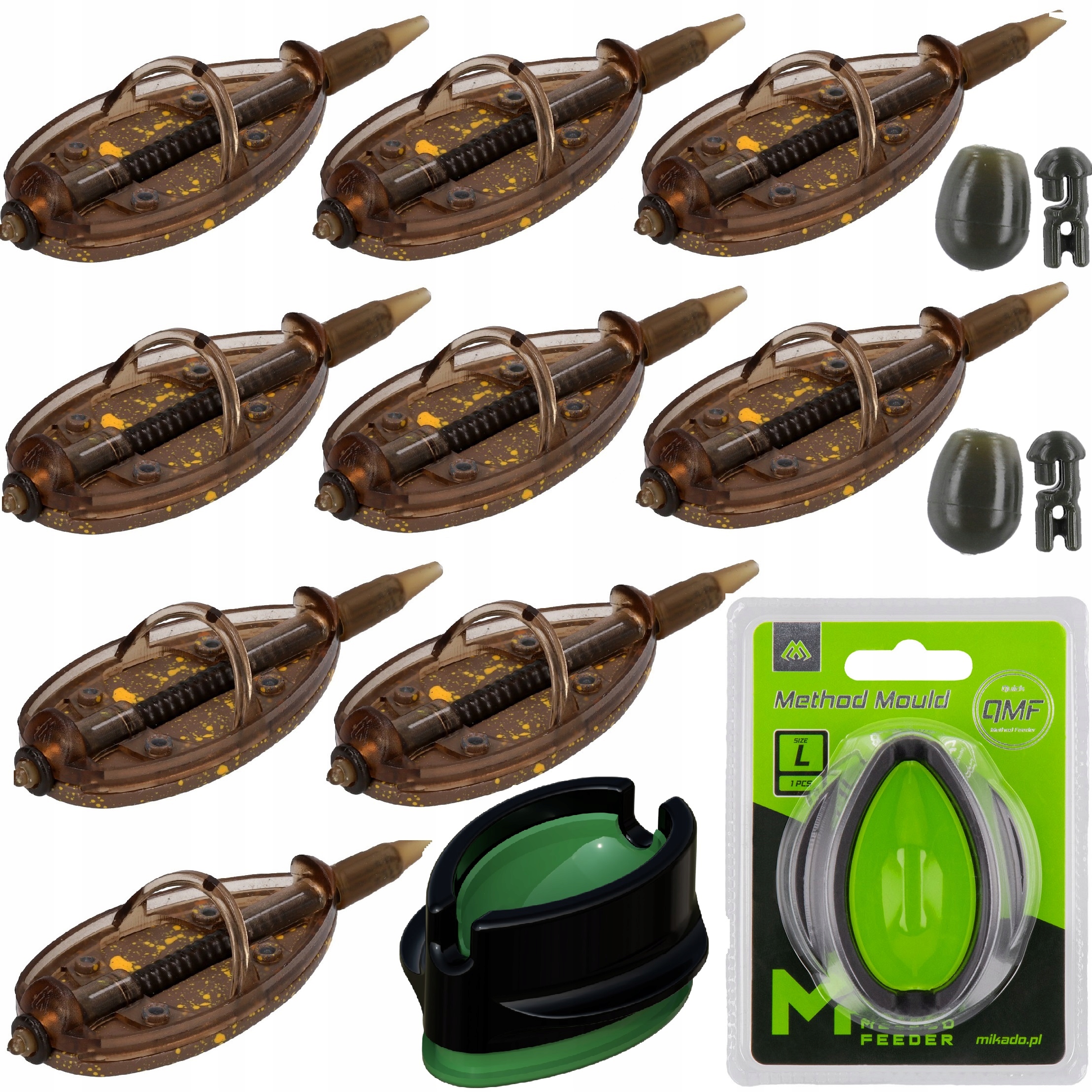 Zestaw Method Feeder do metody 9 szt foremka Mikado Douglas