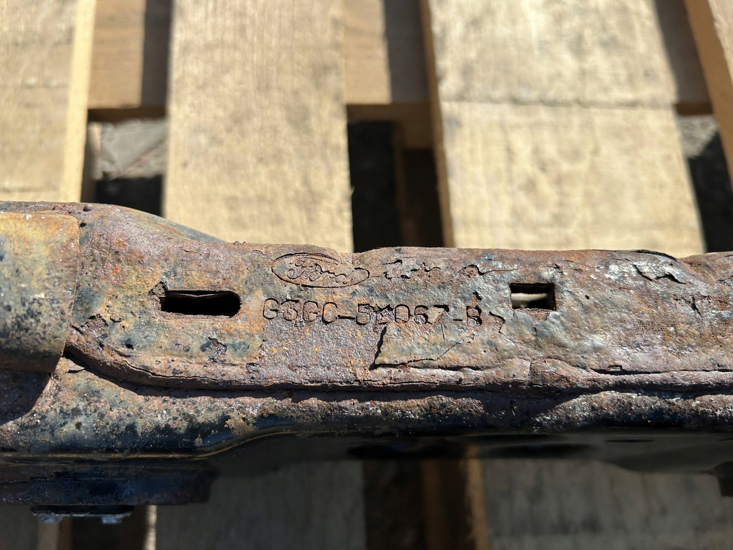 axle beam subframe sider rear part rear Lincoln Continental 3.0 2017r