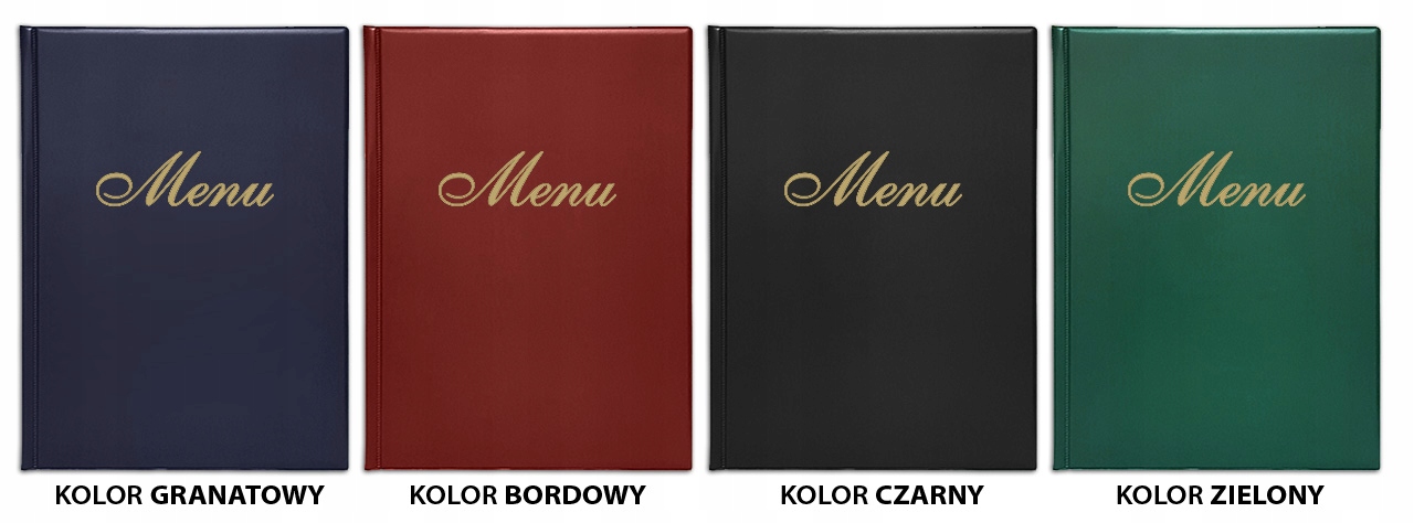 OKŁADKA KARTA MENU A4 GRATIS PŁATNIK KELNERSKI Kod producenta MENU + PŁATNIK