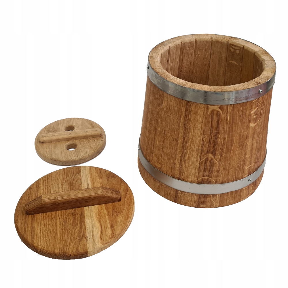 DĘBOWA BECZKA POJEMNIK DO KISZENIE KAPUSTY OGÓRKÓW 15 L GRAWER GRATIS EAN (GTIN) 5905679006726