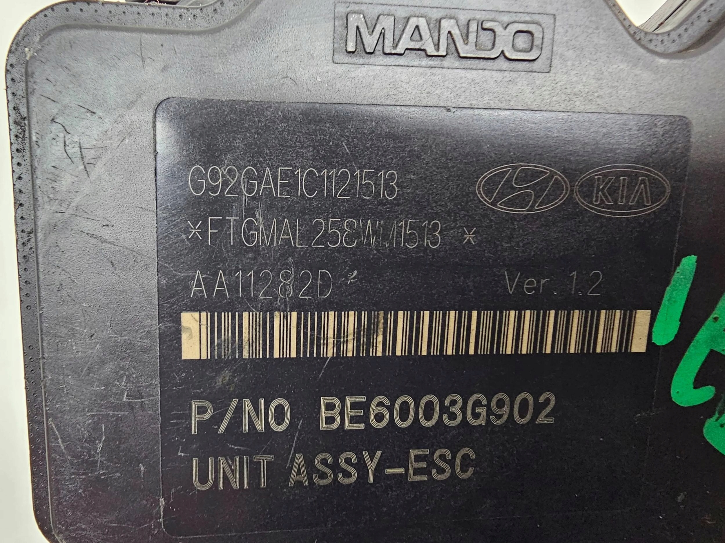 kia RIO III 11- насос ABS 589201W520 BE6003G902