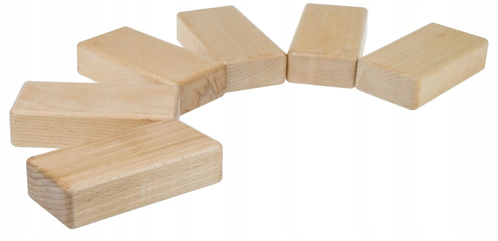 

Klocki Drewniane zestaw 6szt