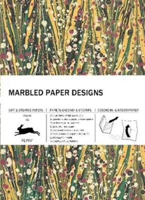 Marbled Paper Designs: Gift & Creative Paper Book Vol 102 PEPIN VAN ROOJEN