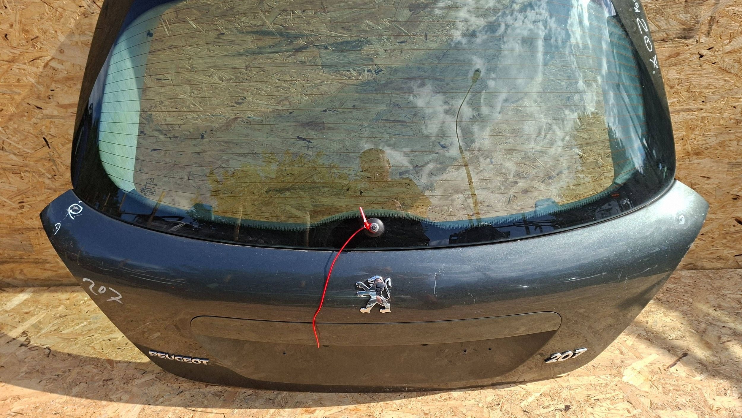 kapota kufru PEUGEOT 207 HB 2006