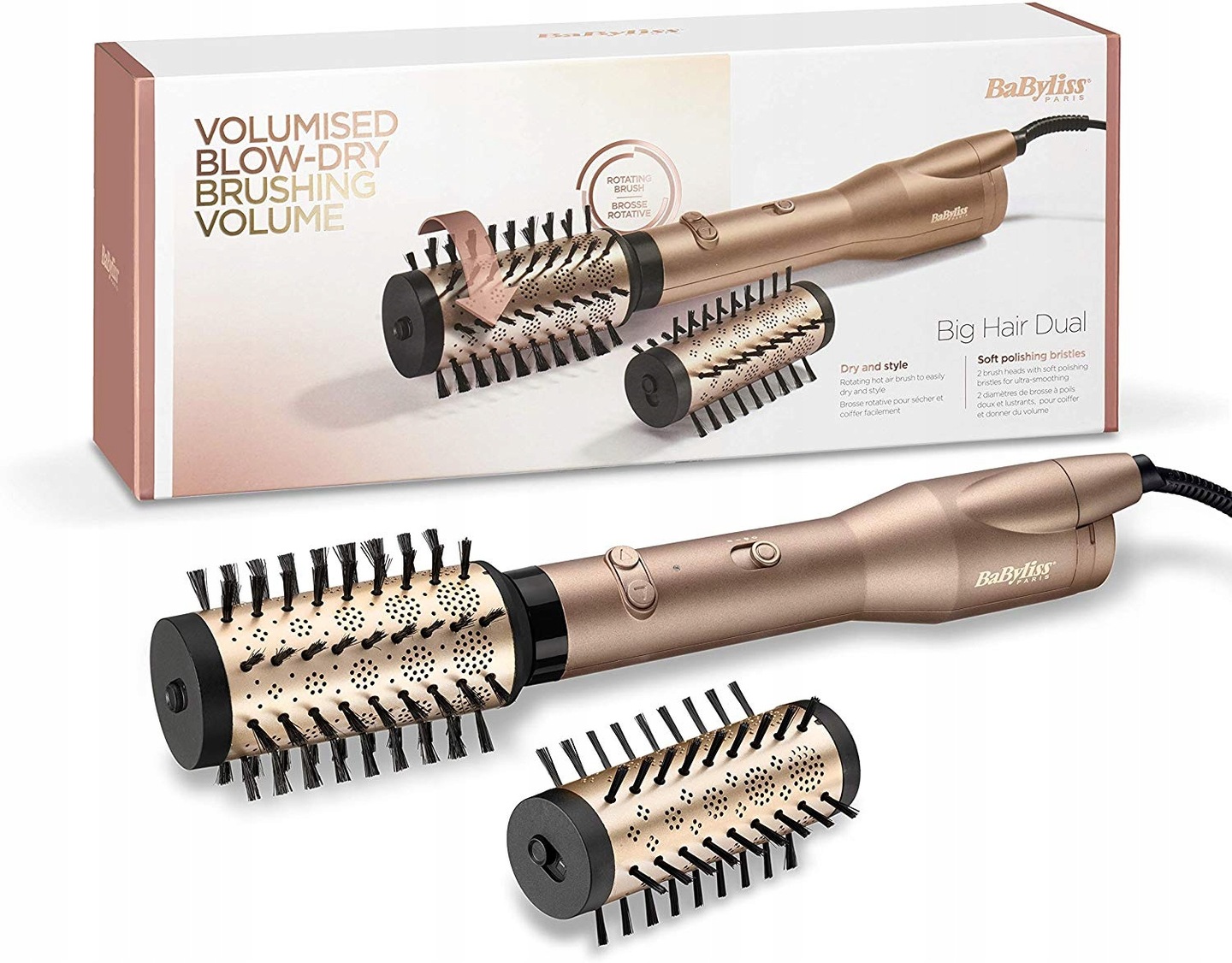 

Loko-suszarka Obrotowa Babyliss AS952E Jonizacja