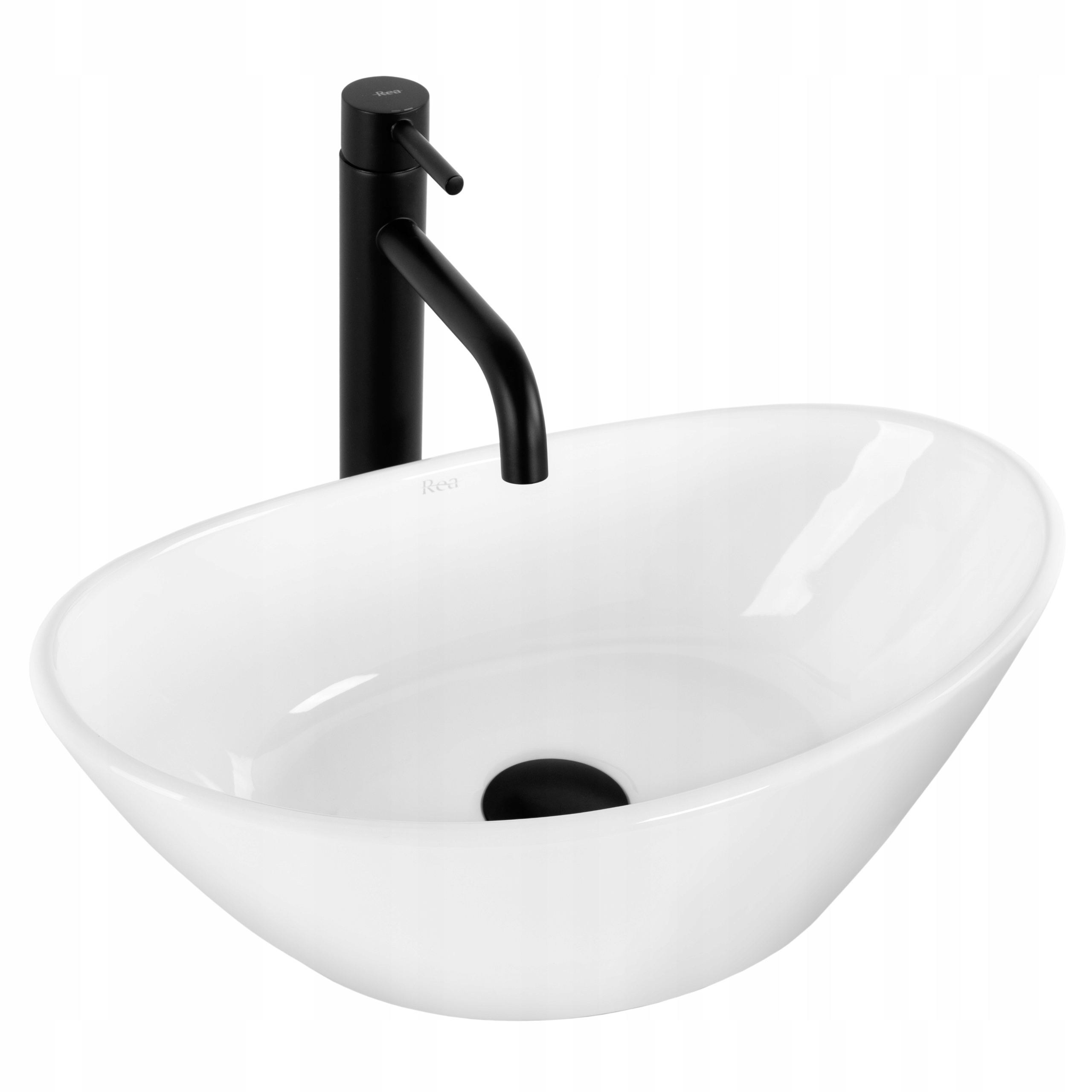 Malá Umývadlová Doska Biela Mini Oválna Rea Kate 45 Umývadlo Na Wc