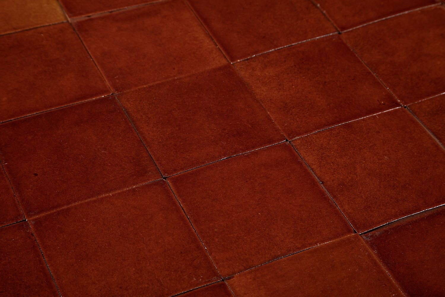 Ceramiczne płytki bordowe jednokolorowe Talavera - 90 sztuk 1 m2 - Caramelo Typ dekor