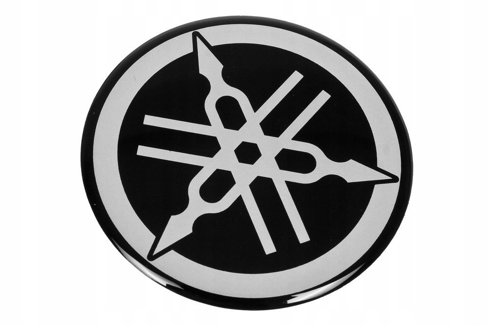 

emblemat naklejka Yamaha, okrągły 60mm