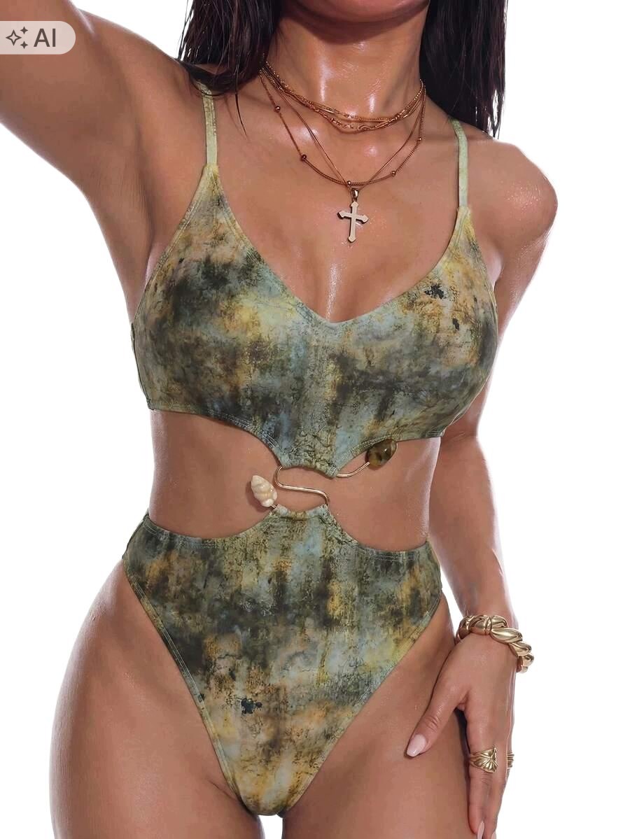 Shein Jednodílné Plavky XL