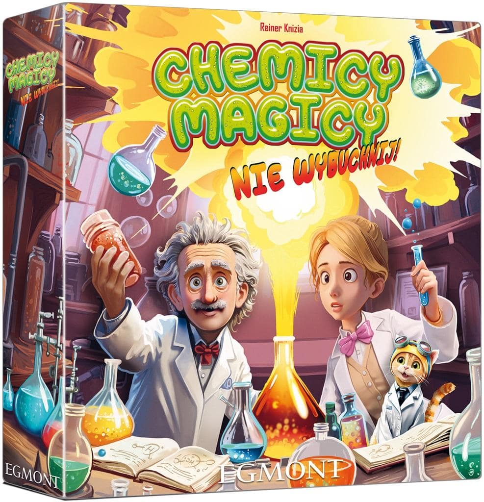Chemicy magicy Gra planszowa Egmont