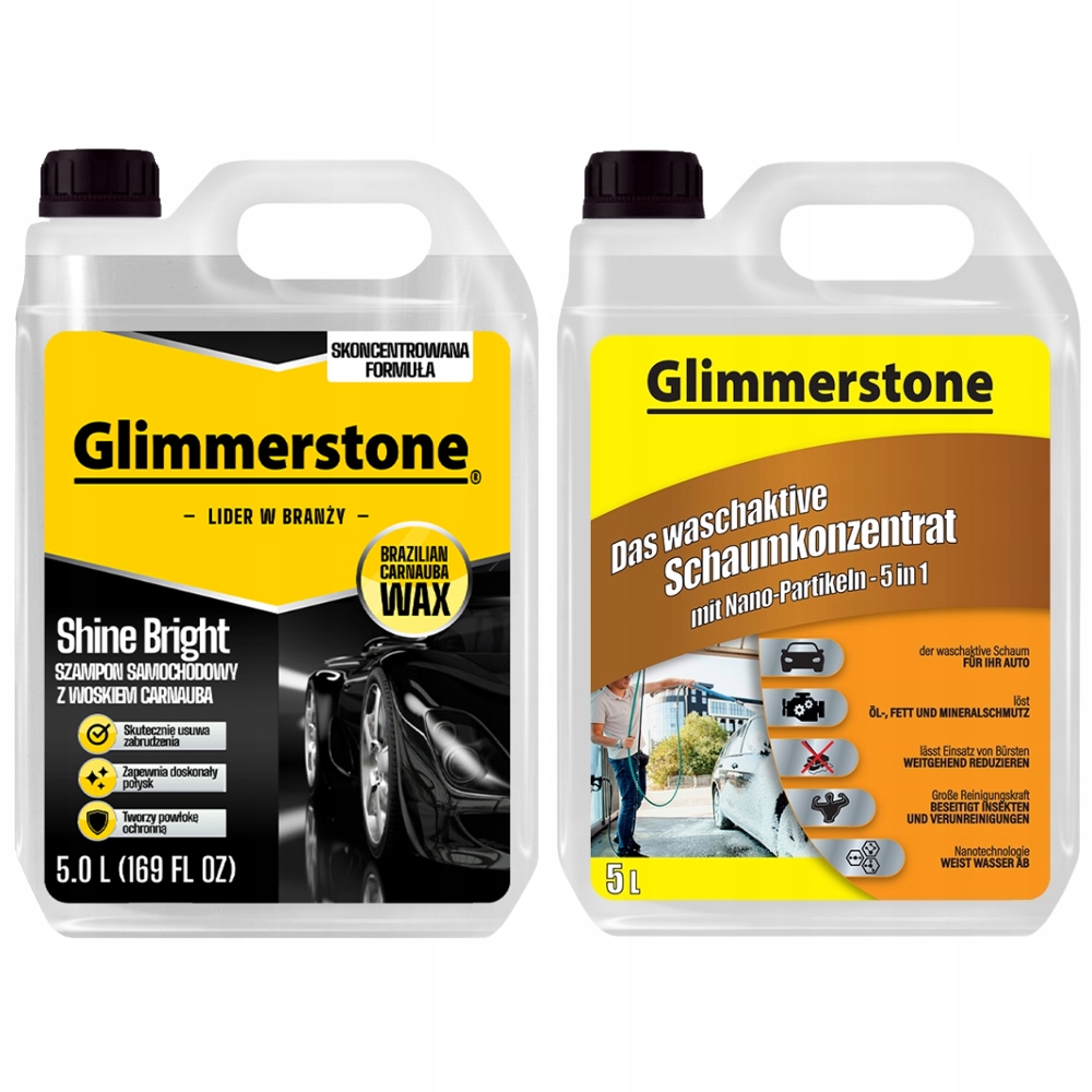 Piana Aktywna Karcher Do Mycia Auta 5L Szampon Samochodowy Wosk Carnauba 5L