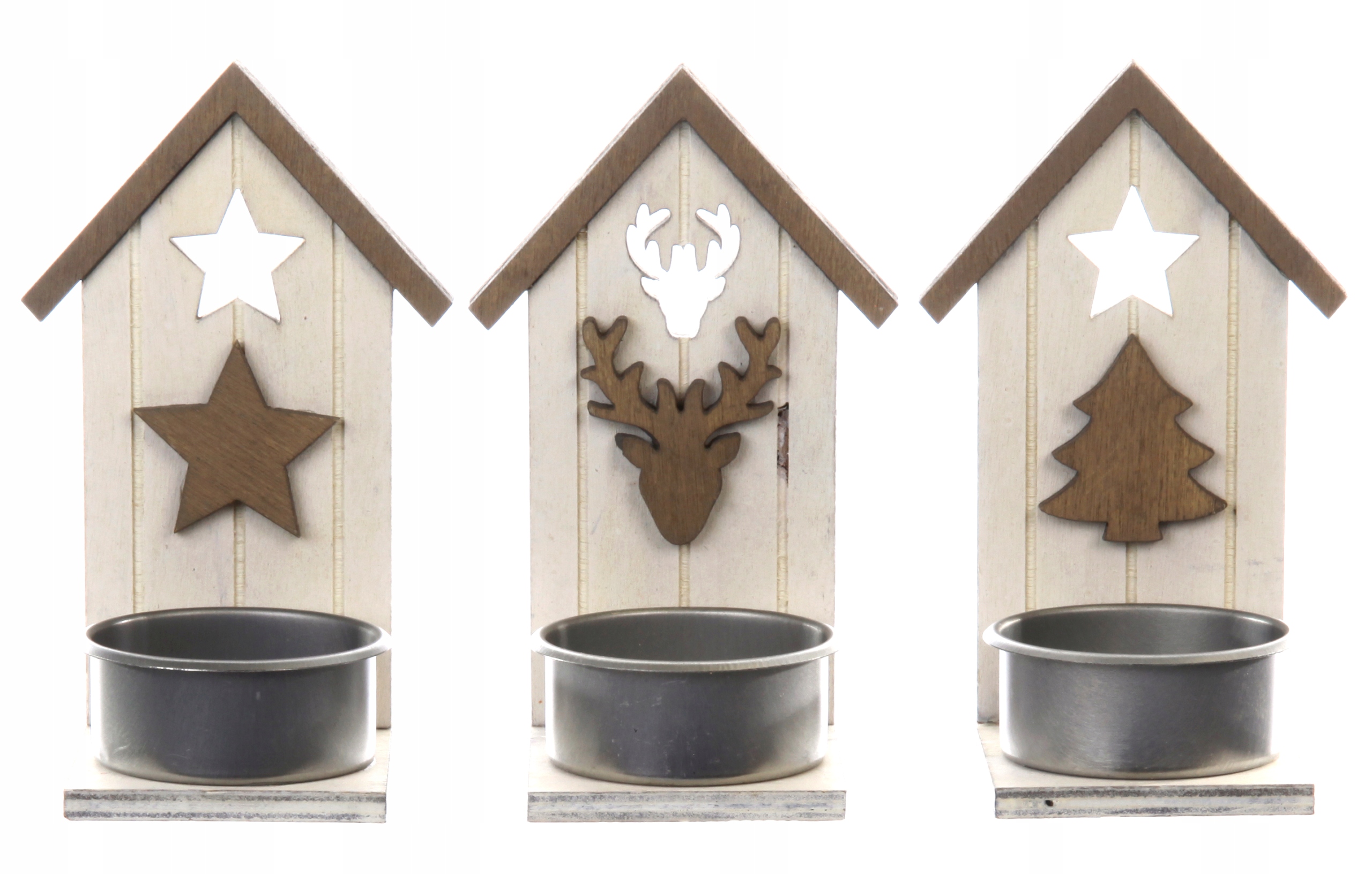 

LAMPION_świecznik__norweski_ ŚWIĘTA__RENIFERY_3szt