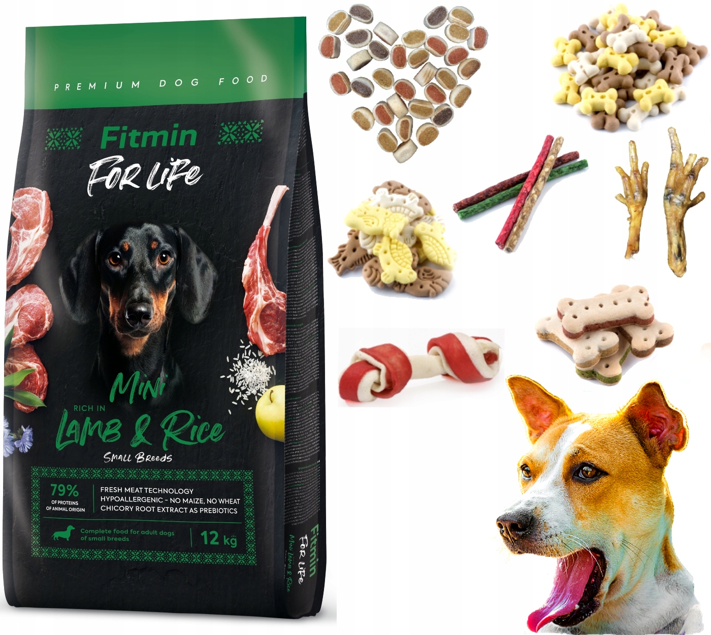 Fitmin Adult Mini Lamb&Rice 12kg 101