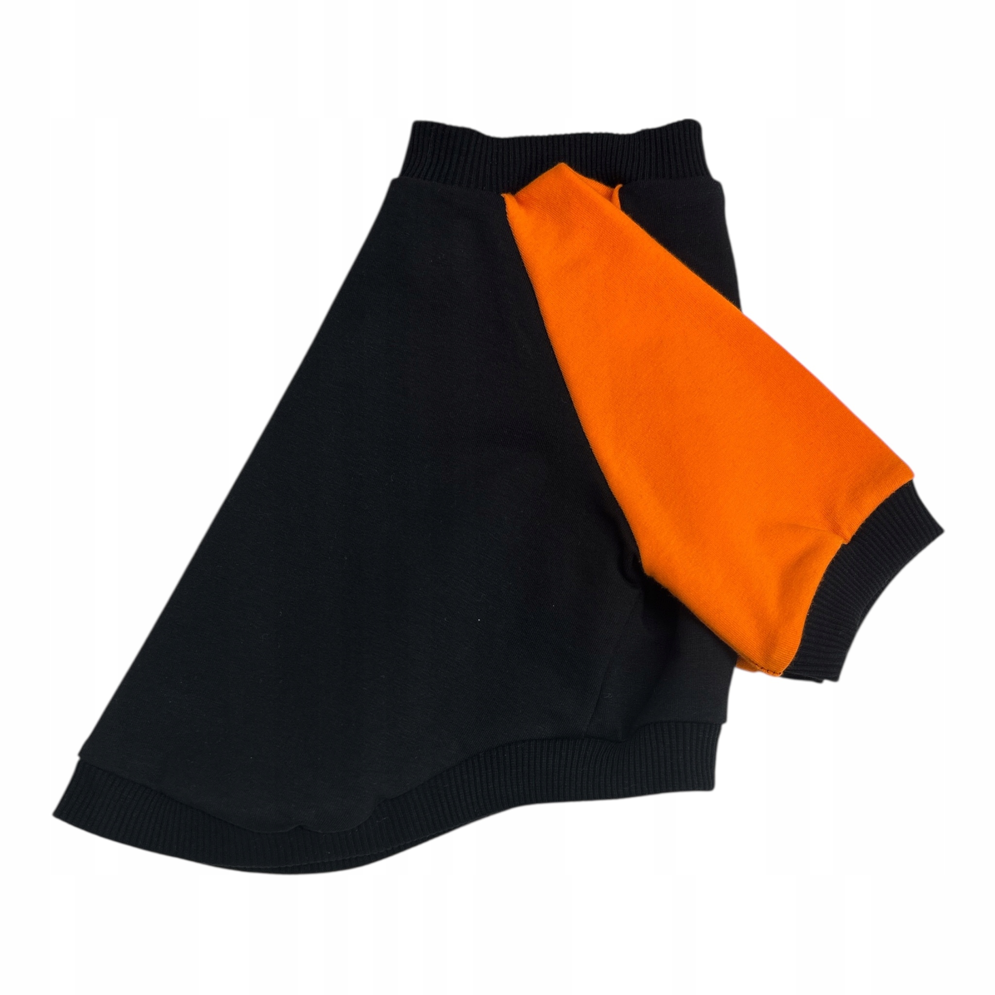 Mikina pro psa s raglánovým rukávem, velikost L, Oranžový Rukáv