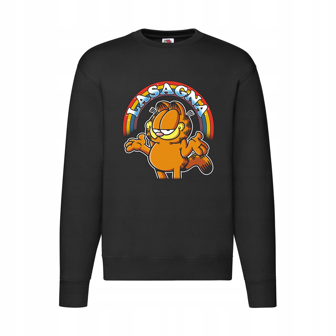 

Bluza Męska Czarna długi rękaw rozm M Garfield 01