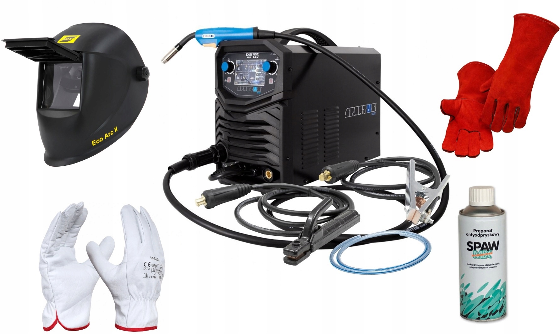 SPAWARKA SPARTUS EASYMIG 225 EASY MIG 225 3w1