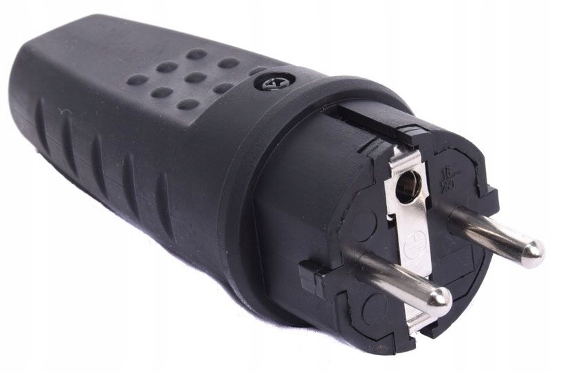 

Wtyczka warsztatowa WT30G 16A Elgotech IP44 czarna