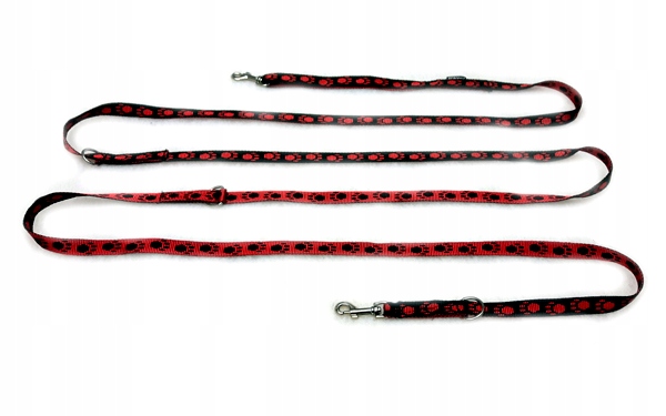 

*****Smycz Przepinana Łapki 3m szer 2,5cm *****