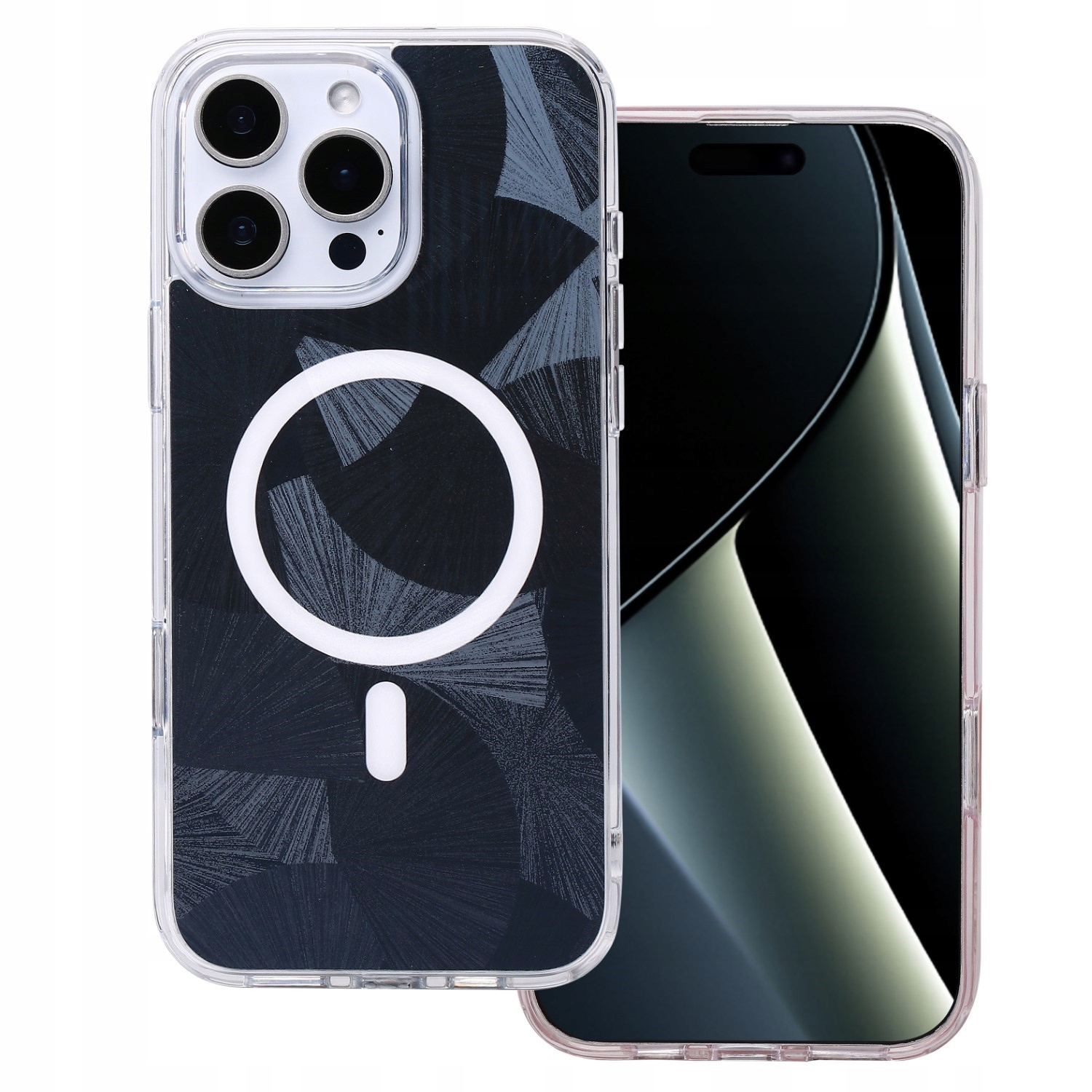 Nakładka Flash Mag do iPhone 16 Pro Max 6,9" czarna Tfo
