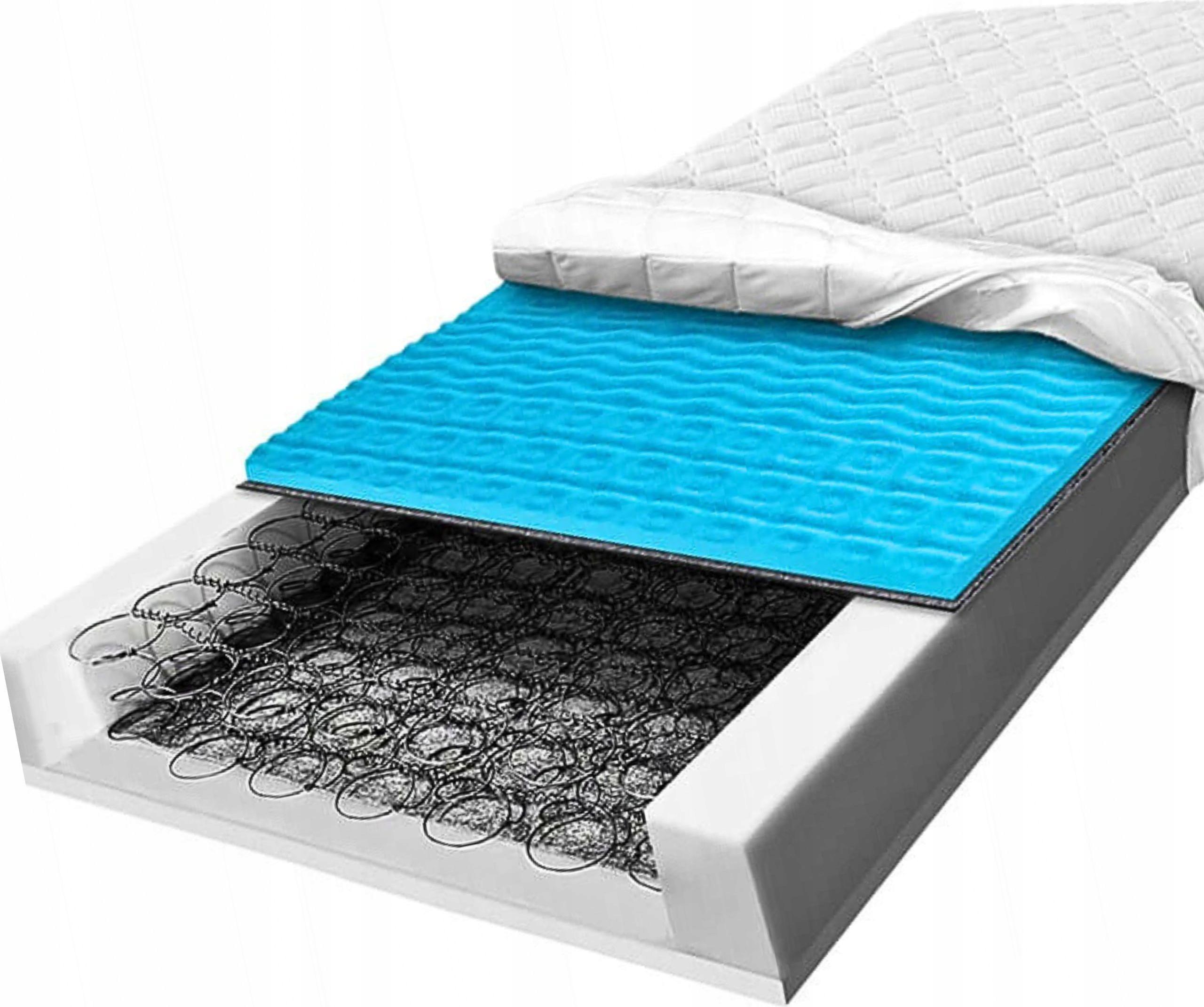 7-zónový masážny matrac 90 x 200 cm, priedušný proti kŕčom 18 cm