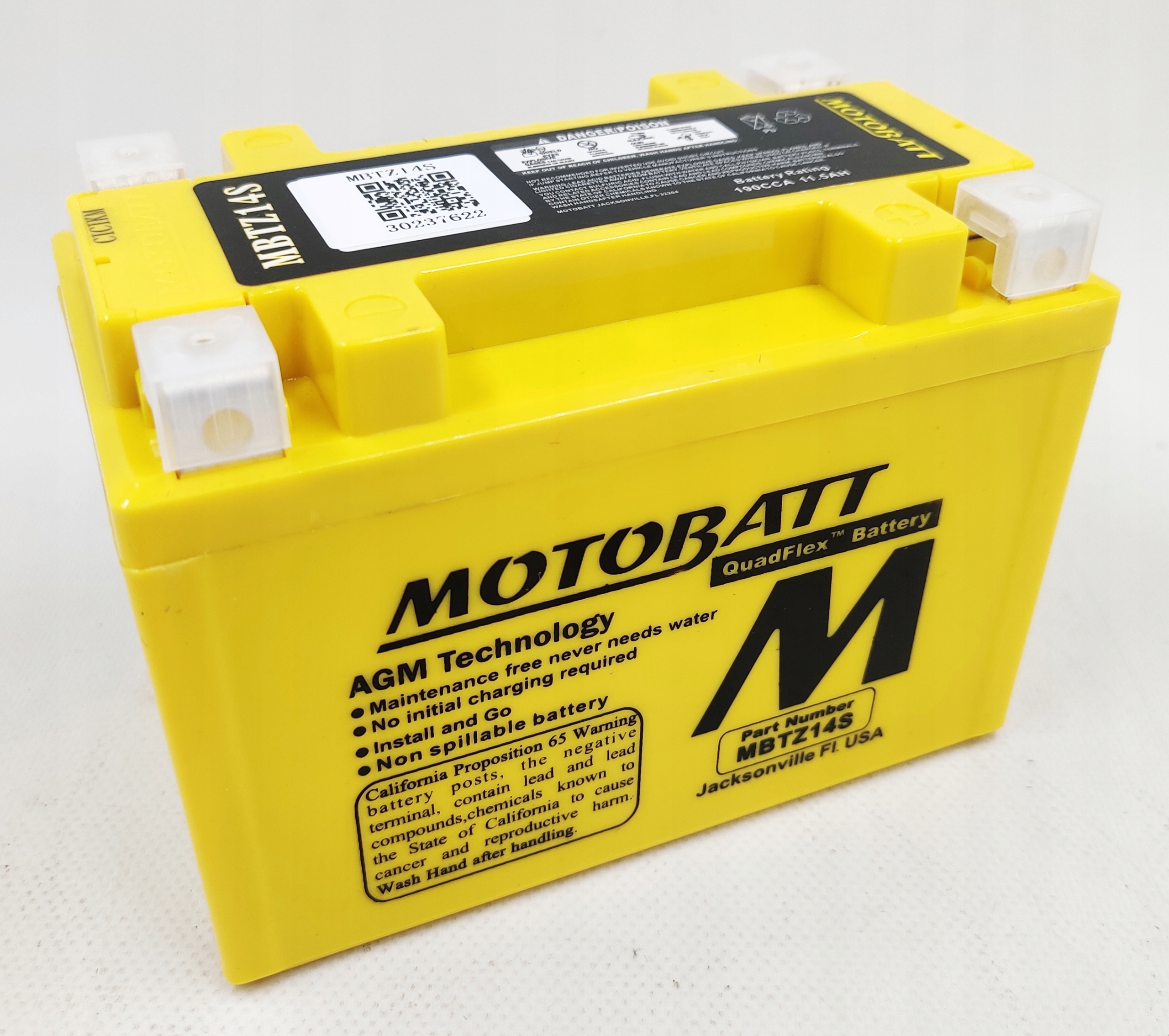 Batéria Motobatt MBTZ14S 12V 11,5Ah 170A YTZ14S ETZ14S YTZ12S
