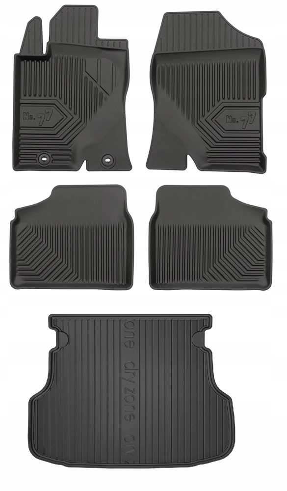 Set 77 Koberce a rohože Toyota Avensis 2 Kombi 2003-2009 zw