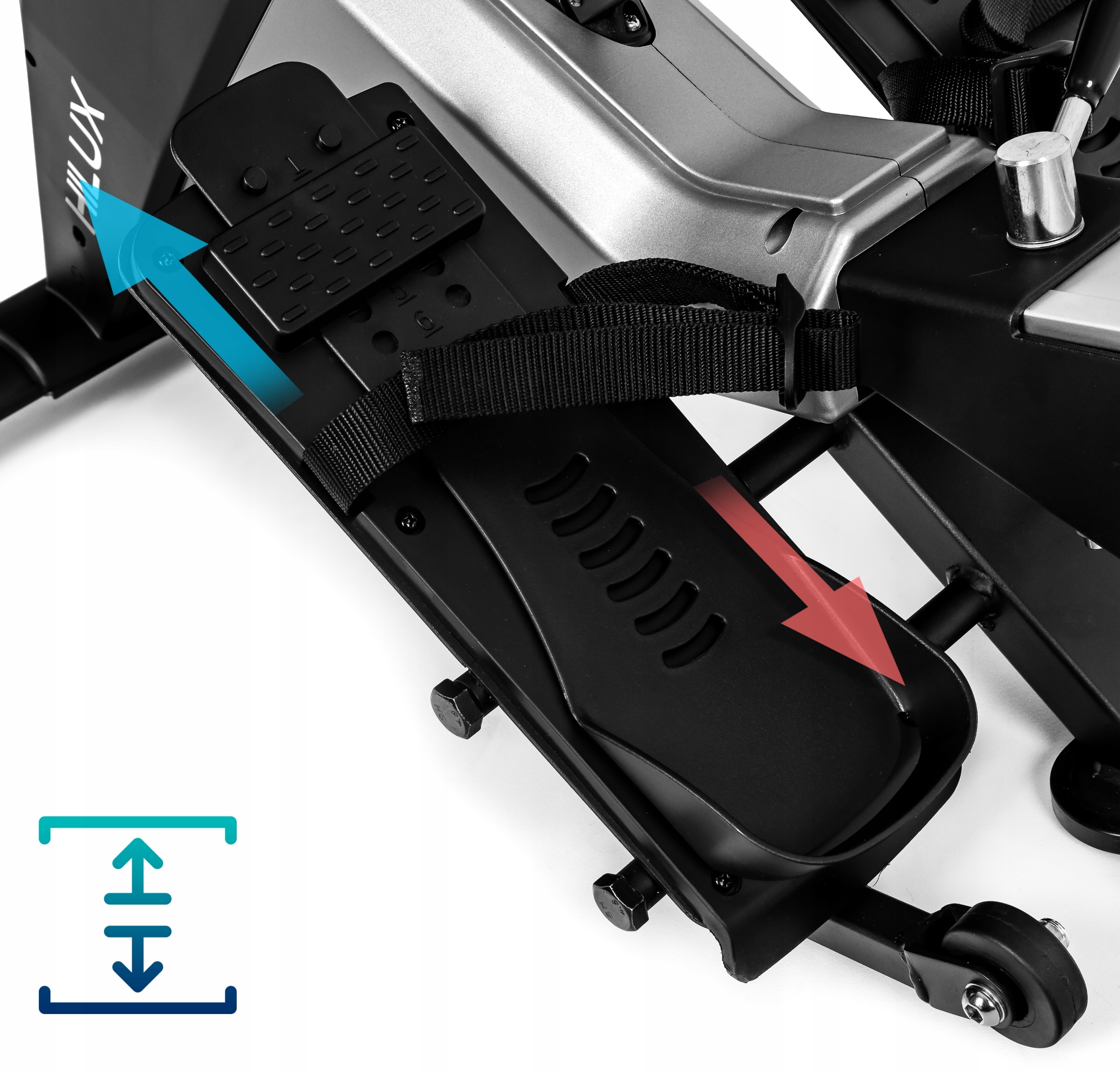 WIOŚLARZ powietrzny magnetyczny HILUX ergometr WIOŚLARSKI FITShow SKŁADANY Liczba stopni regulacji oporu 8