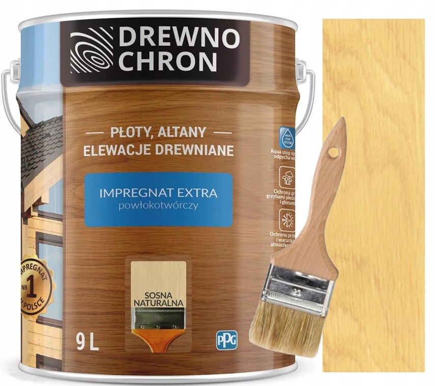 

Drewnochron Impregnat Extra 9L Sosna Naturalna P