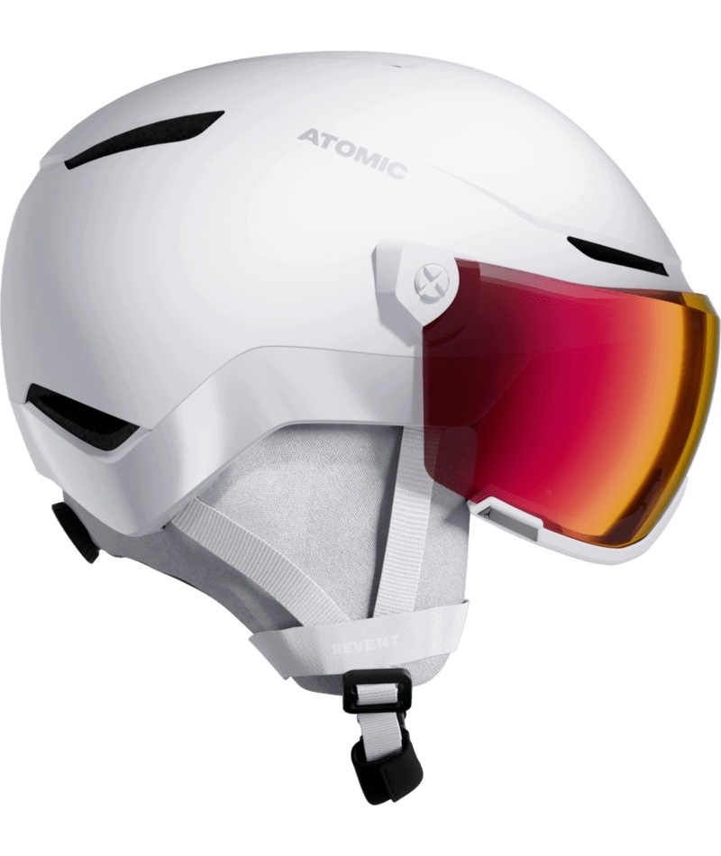 Kask narciarski Atomic Revent Visor Photo White Heather M (55-59)