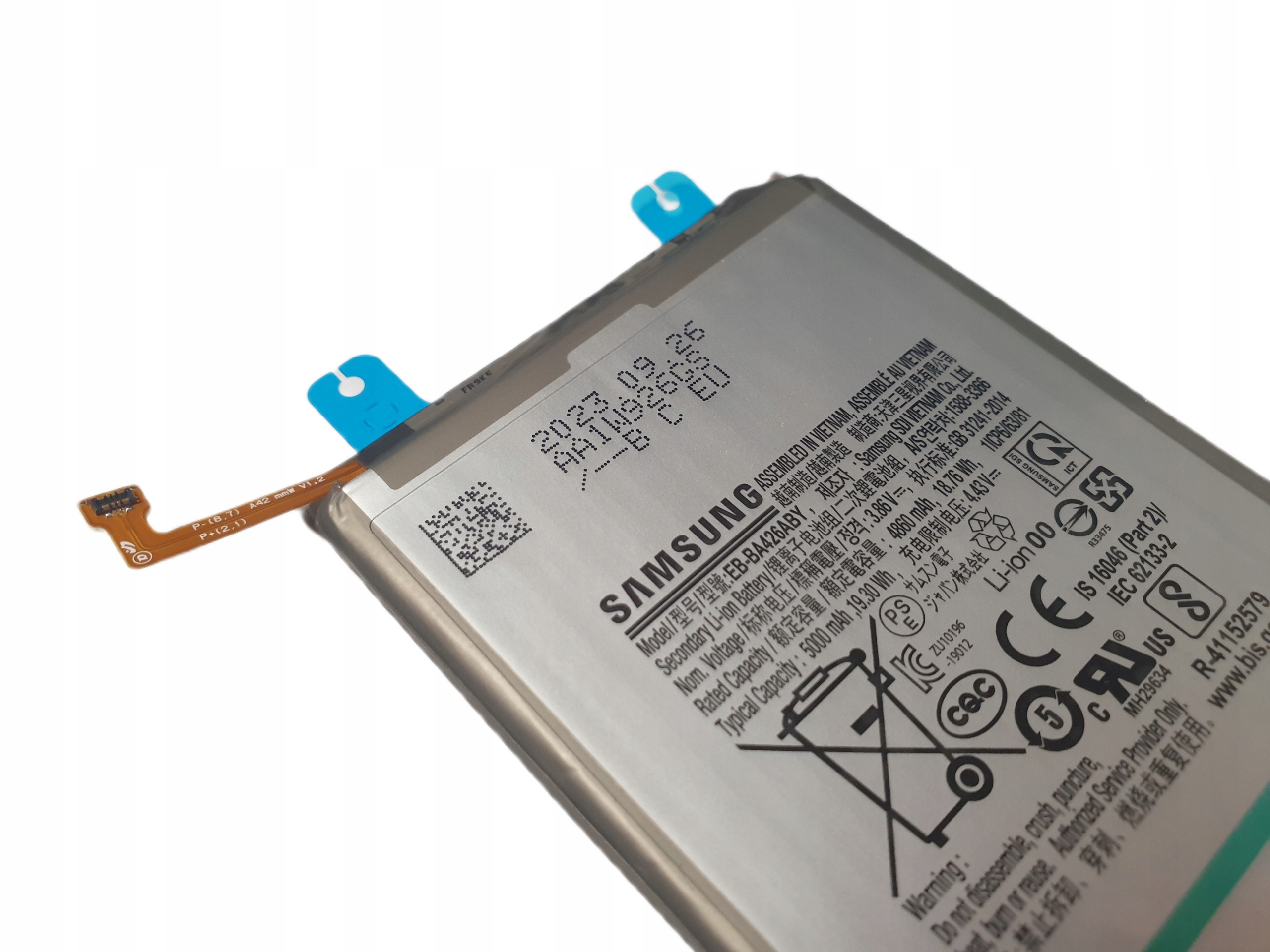 Bateria EB-BA426ABY 5000mAh Samsung A32 5G A326 M22 M225 Oryginalna