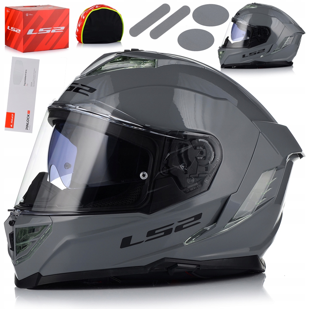 Motocyklová Prilba LS2 FF818 Storm III Nardo Grey Pinlock Blenda