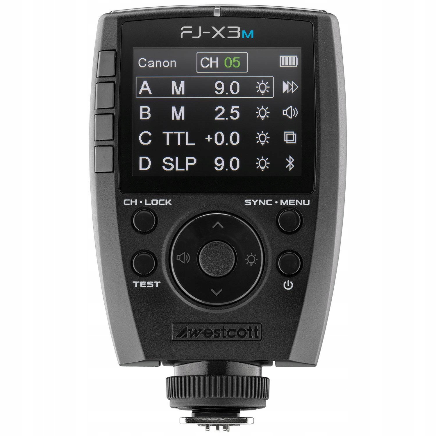 Westcott FJ-X3M radiowy wyzwalacz Ttl/hss 2,4 GHz z Bluetooth