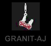 Zawieszka do bransoletek Charms 3 posrebrzana strój plażowy bikini