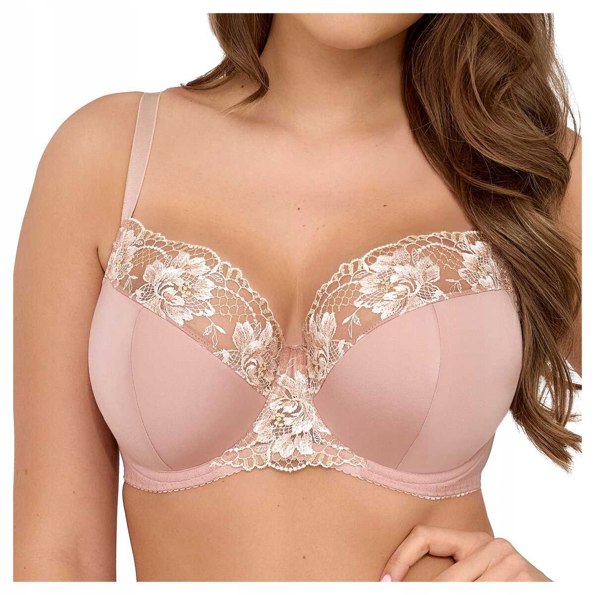 Ava Polovyztužená podprsenka s výšivkou a podprsenkou Eternity 2245 růžová 90C