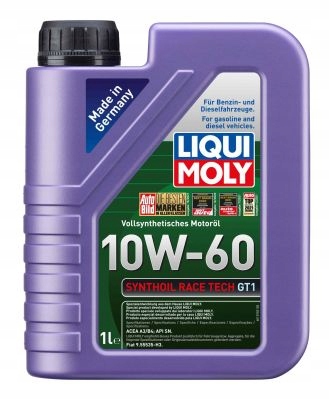 Syntetyczny Olej Liqui Moly Synthoil Race GT1 10W60 1L