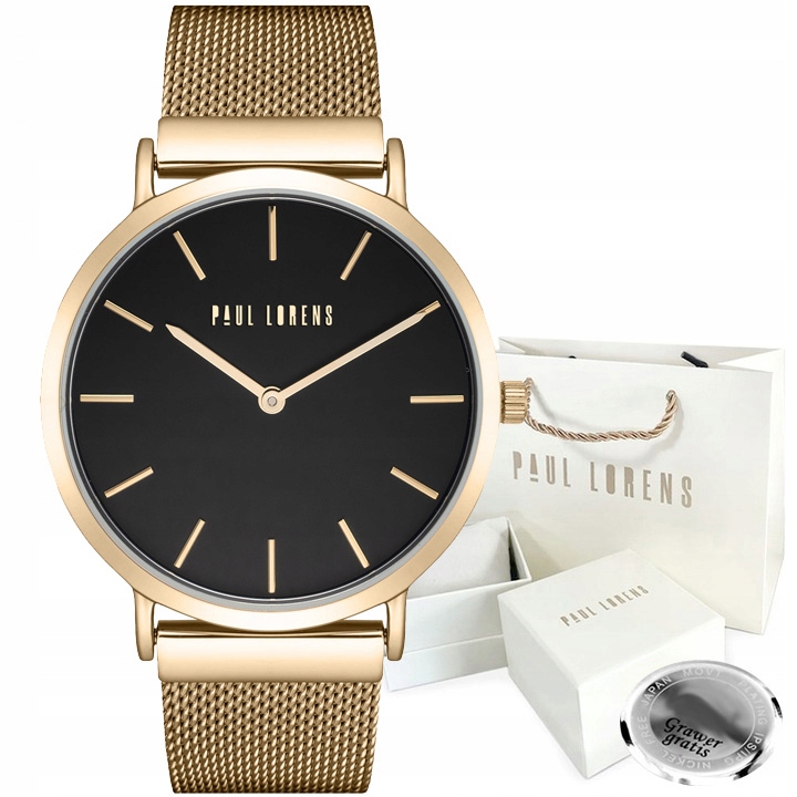 Dámské hodinky Paul Lorens Dantea klasické krabička Gravírování
