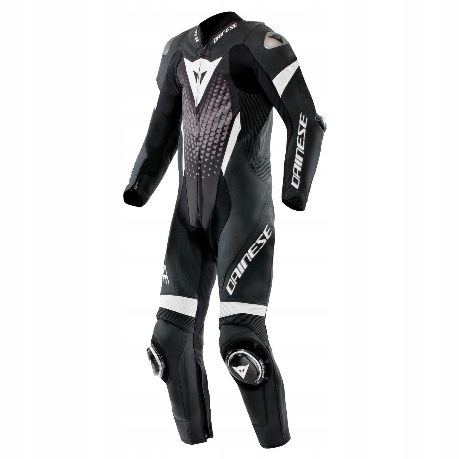 Kombinéza Dainese Laguna Seca 6 1PC čierna/biela 46T