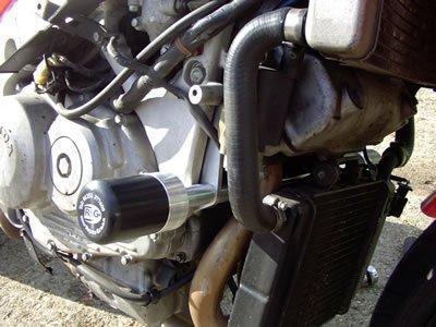 Crash Pady Classic Rg Racing Honda RVF400 Čierne