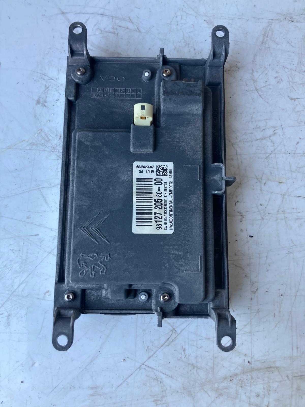 EKRAN display navigation devices CITROEN C4 PICASSO II 9812720580 #25