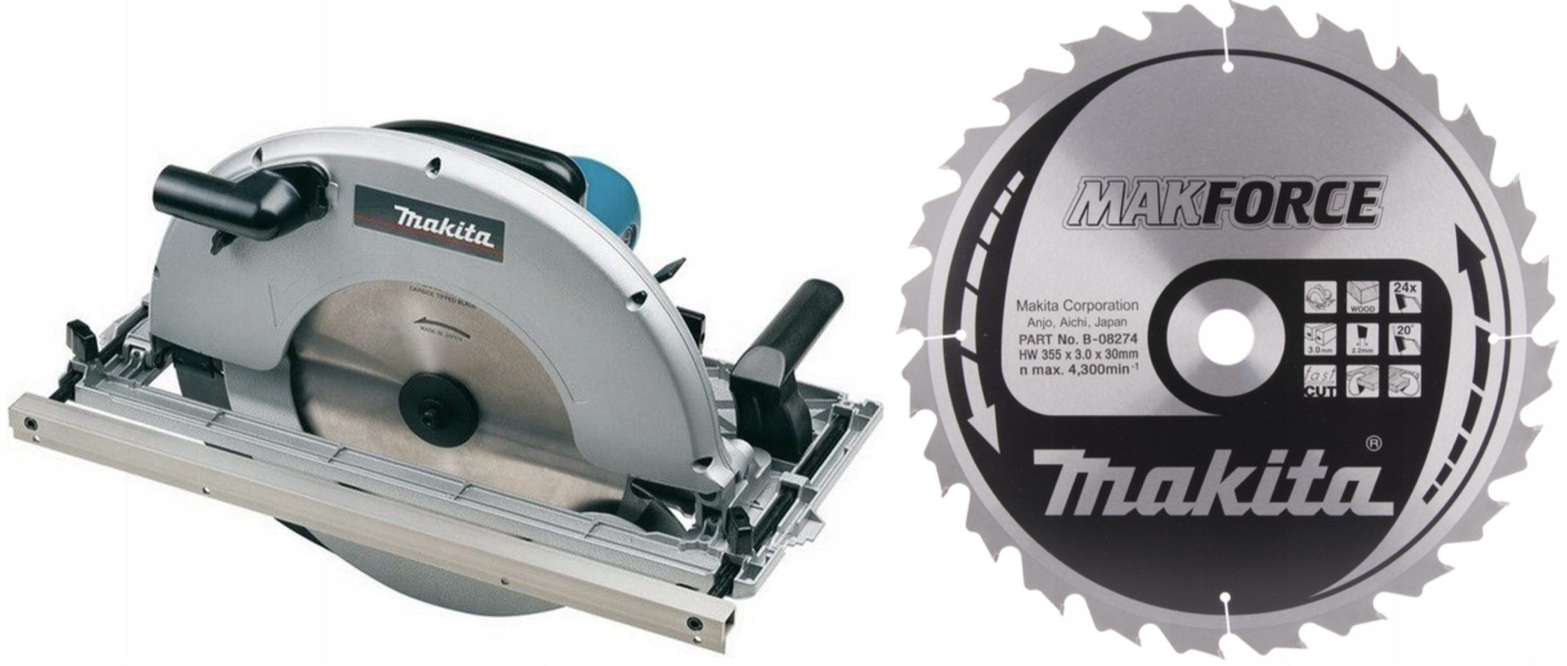 

Makita 5143R pilarka tarczowa piła 355mm 2200W