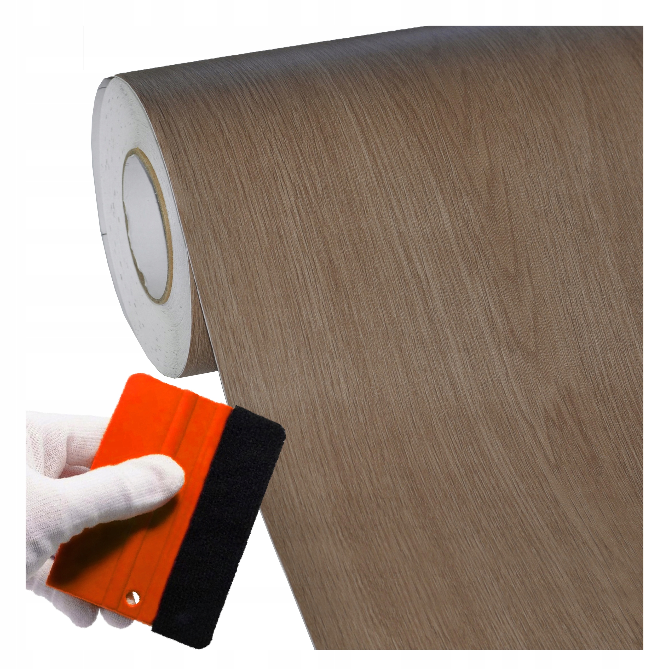 Nábytková dýha Samolepicí 122x500 cm Dveře Pracovní deska Silná struktura Dřevo