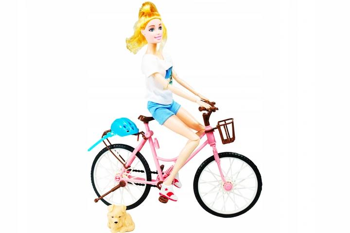 LALKA NA ROWERZE Z PIESKIEM LALKA ROWER WYCIECZKA Marka Tobbi-Toys