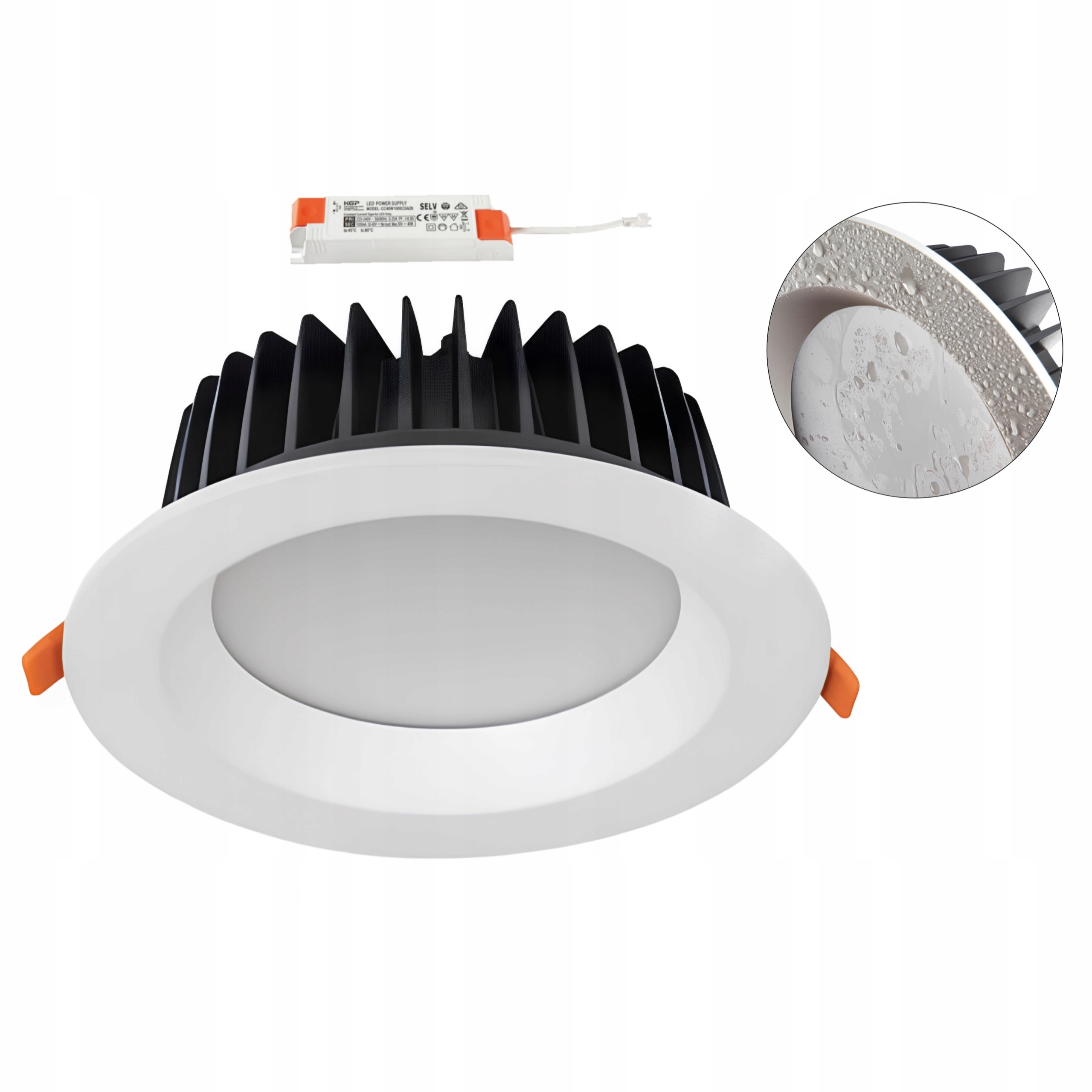 

Oprawa Sufitowa Podtynk Tiberi Pro 20W IP44 Biała