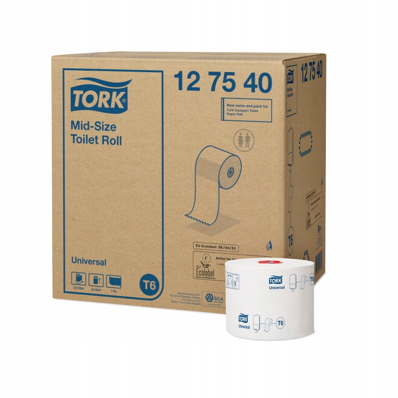 

Tork 127540 Papier toaletowy 1w, 135m - 27szt. T6
