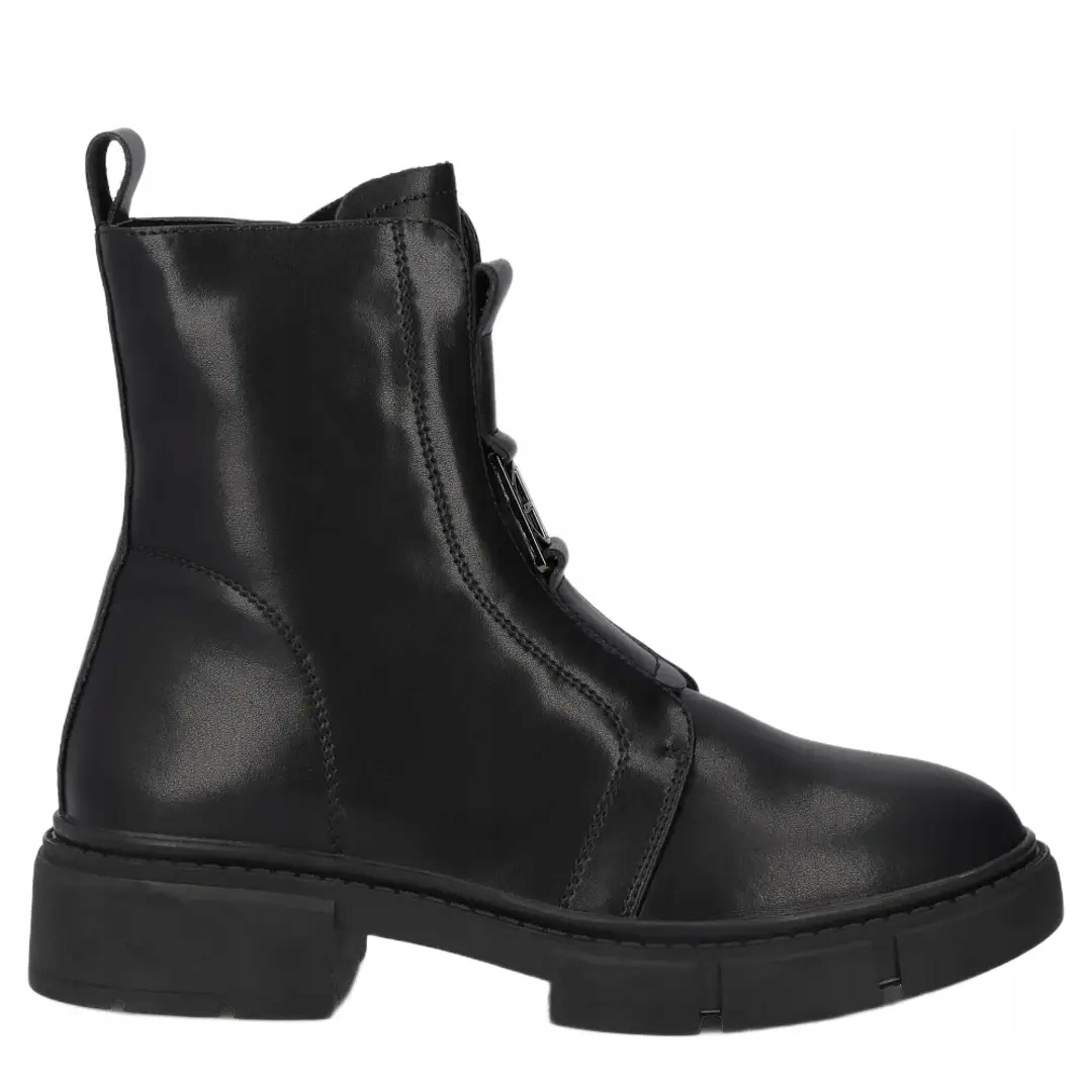 Dámské kotníkové boty Filippo Dbt 6524/25 Bk černá 39, Černá
